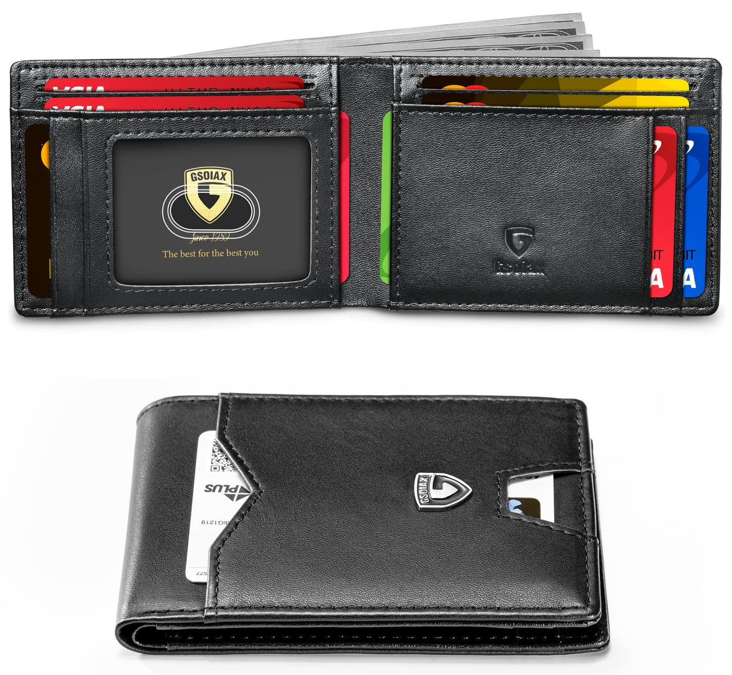 💳🛡️ Carteira RFID ultrafina em microfibra premium – segura, elegante e durável