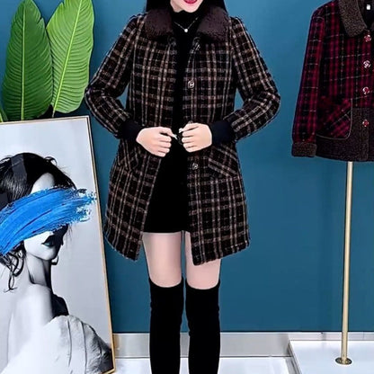 Women's Plush Thick Mid Length Jacket Coat💖FREE SHIPPING