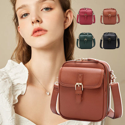 🥳PROMOÇÃO IMPERDÍVEL DE 2026🥳💞MAIS DE 50 MIL VENDIDAS!✨💝Bolsa Mensageiro Vintage com Grande Capacidade🎒