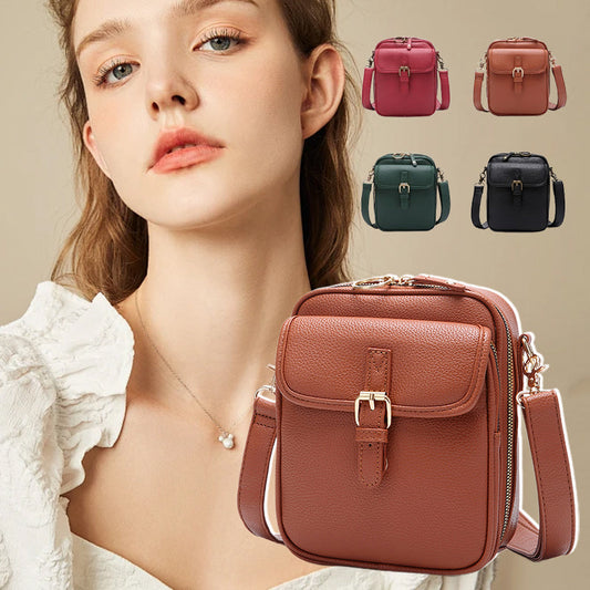 🥳PROMOÇÃO IMPERDÍVEL DE 2026🥳💞MAIS DE 50 MIL VENDIDAS!✨💝Bolsa Mensageiro Vintage com Grande Capacidade🎒
