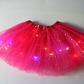 👑✨ Saia Tutu de Princesa com LED – Faça sua menina brilhar como uma verdadeira fada nas festas