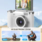 📸✨ Câmera Digital 4K com Tela Touch – Capture Momentos Incríveis com Qualidade Profissional