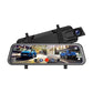 🚗📹 Câmera veicular 4K dupla frontal e traseira com tela touch inteligente 10”