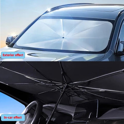 ☀️🚗 Protetor solar para para-brisa automotivo – bloqueia calor e raios UV