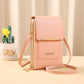 👜✨ Bolsa Antifurto Feminina com Porta-Celular – Segurança, elegância e praticidade para todos os dias