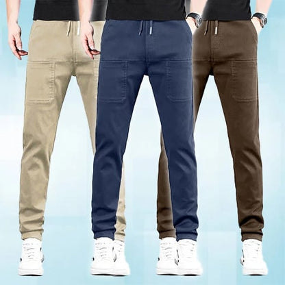 🔥👖 MultiPants masculinas elásticas – conforto total e liberdade de movimento  ✔ Versão 2 (dor + solução)