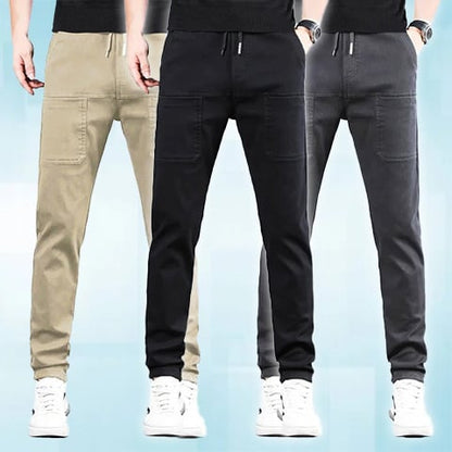 🔥👖 MultiPants masculinas elásticas – conforto total e liberdade de movimento  ✔ Versão 2 (dor + solução)
