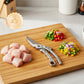 🍗✂️ Tesoura de Cozinha em Aço Inoxidável 2 em 1 – Corte Carnes e Ossos com Facilidade