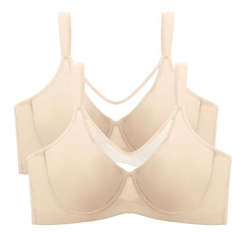 💆 Sutiã Plus Size Feminino Elegante, Transparente e Cobertura Total