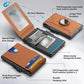 💳✨ Carteira slim com bloqueio RFID – compacta, segura e elegante