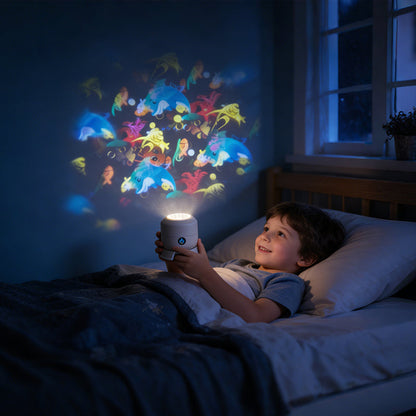 🎊📣Projetor LED Rotativo Dinâmico – Efeitos de Luz Incríveis!