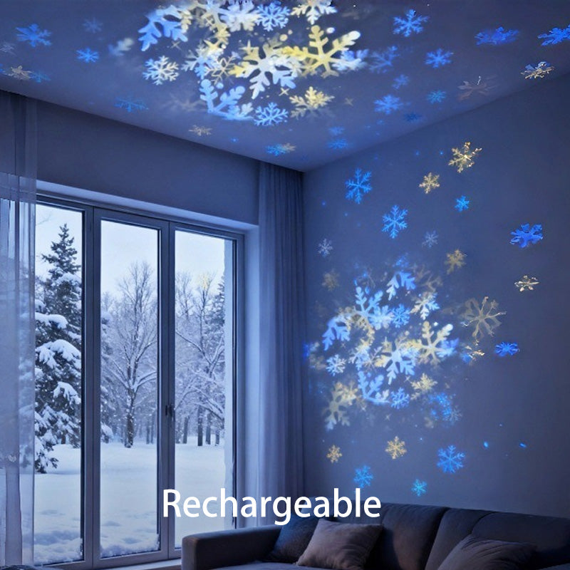 🎊📣Projetor LED Rotativo Dinâmico – Efeitos de Luz Incríveis!