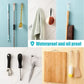 Médio💪 Forte adesão 🔥Gancho de parede autocolante com parafusos