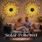✨🌙 Luz solar projetora mandala – decoração externa elegante e mágica