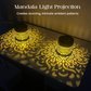 ✨🌙 Luz solar projetora mandala – decoração externa elegante e mágica