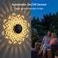 ✨🌙 Luz solar projetora mandala – decoração externa elegante e mágica