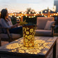 🌻✨ Lanterna solar de girassol – luz decorativa mágica para jardim e pátio