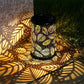 🌻✨ Lanterna solar de girassol – luz decorativa mágica para jardim e pátio