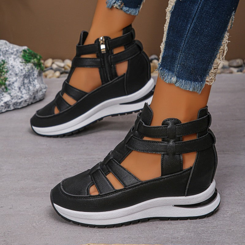 👡 50% DE DESCONTO AGORA! ☀️ Sandálias de verão respiráveis – Leves, confortáveis e perfeitas para dias quentes 🦋