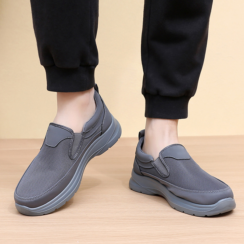 👟✨ Tênis ortopédicos masculinos sem cadarço que oferecem conforto o dia todo sem esforço