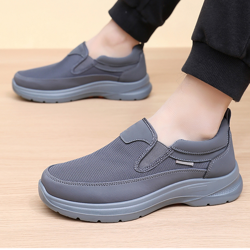 👟✨ Tênis ortopédicos masculinos sem cadarço que oferecem conforto o dia todo sem esforço