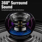 Mini Hi‑Fi Speaker – 360° sound, deep bass. Aluminium alloy, skin‑friendly. 16hrs non‑stop music. A pocket‑sized concert. 🛡️🕊️