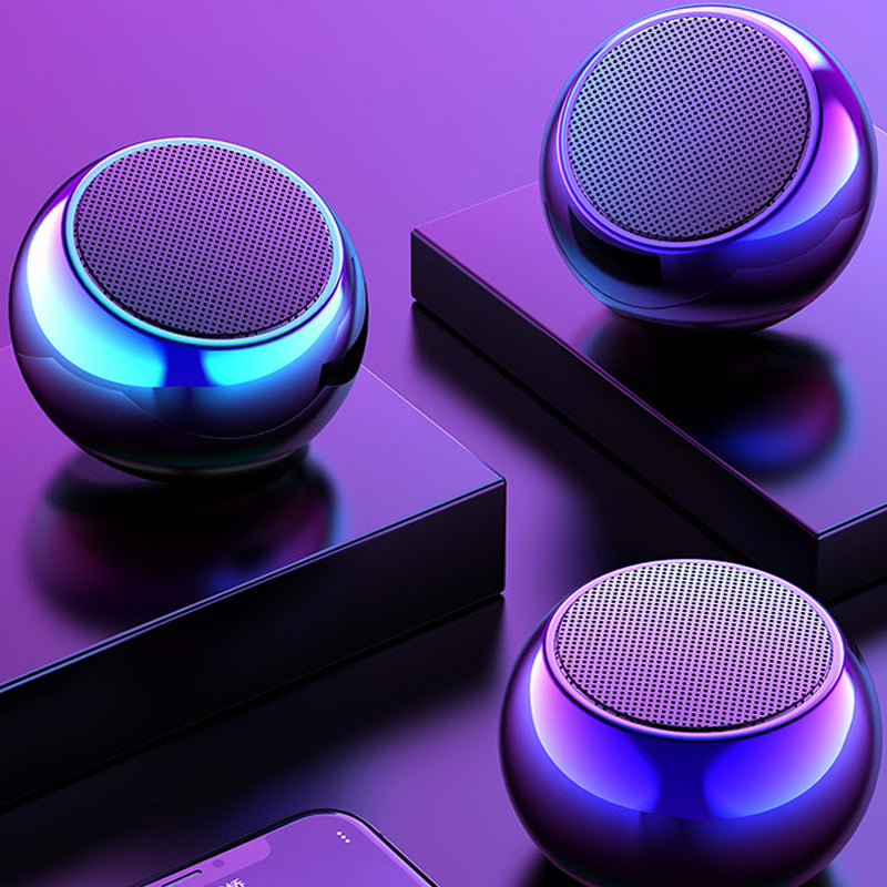 Mini Hi‑Fi Speaker – 360° sound, deep bass. Aluminium alloy, skin‑friendly. 16hrs non‑stop music. A pocket‑sized concert. 🛡️🕊️