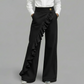 ✨👖 Calça jeans feminina cintura alta pernas largas confortável e elegante