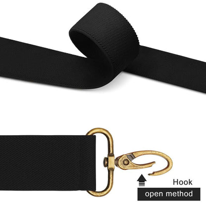 🎩🧷 Suspensório ajustável em X – estilo vintage com conforto e suporte o dia todo