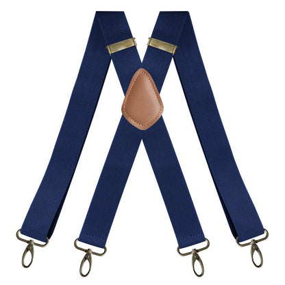🎩🧷 Suspensório ajustável em X – estilo vintage com conforto e suporte o dia todo