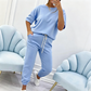 ✨🛋️ Conjunto feminino confortável 2 peças loungewear leve e estiloso para o dia a dia