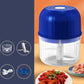 🔪⚡ Mini processador elétrico USB – pique alimentos em segundos sem esforço