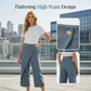 ✨👖 Calça cropped feminina casual com patchwork – estilo moderno e confortável  ✔ Versão 2 (dor + desejo)