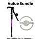 ⛰️ OFERTA POR TEMPO LIMITADO: 50% DE DESCONTO! ✨ Bastão de Trekking Ajustável em Liga de Alumínio – Durável, Absorve Impactos e Leve 🌲