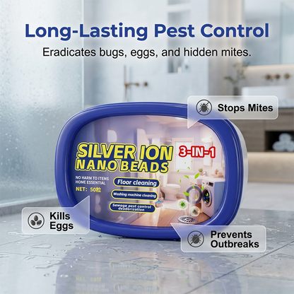 🥳PROMOÇÃO IMPERDÍVEL DE 2026🥳💞MAIS DE 50 MIL UNIDADES VENDIDAS!💧💨 50% DE DESCONTO! Pérolas de limpeza e controle de pragas multifuncionais – Limpa pisos, ralos e máquinas. Repele insetos. Aroma fresco. Dissolve instantaneamente. ✨💎