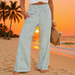 👖✨ Calça Feminina Pantalona Listrada Vichy – Leve, Fresca e Elegante Para Um Look Confortável Todos os Dias