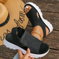 👡✨ Sandálias femininas de malha ultraleves com plataforma confortável para o dia todo