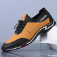 Sapatos masculinos leves e macios, sem cadarço.