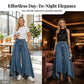 👖✨ Calça jeans de cintura alta e perna larga que alonga a silhueta e valoriza seu estilo com elegância