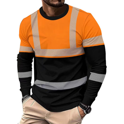 ✨🏃 Camisa esportiva de alta visibilidade leve, respirável e ideal para atividades ao ar livre