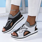 👡✨ Sandália feminina plataforma aberta confortável e respirável ideal para o verão