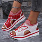 👡✨ Sandália feminina plataforma aberta confortável e respirável ideal para o verão