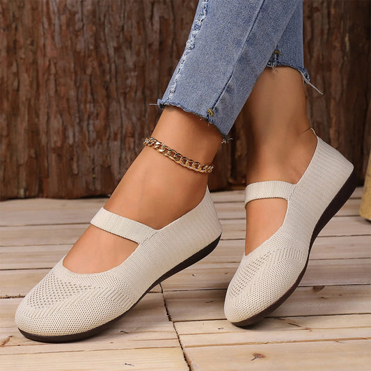 👟✨ Sapatilha feminina em malha respirável leve e confortável para o dia a dia