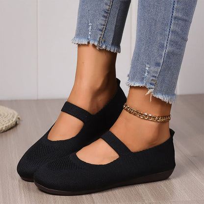 👟✨ Sapatilha feminina em malha respirável leve e confortável para o dia a dia