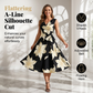 ✨🌸 Vestido floral elegante com caimento que valoriza a silhueta feminino e leve