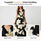✨🌸 Vestido floral elegante com caimento que valoriza a silhueta feminino e leve