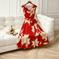 ✨🌸 Vestido floral elegante com caimento que valoriza a silhueta feminino e leve