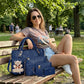 👜✨ Conjunto de 4 bolsas elegante e versátil para trabalho, viagens e uso diário