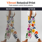 🌸👖 Calça curta floral leve e respirável perfeita para o verão e uso diário