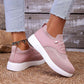 👟✨ Tênis feminino respirável slip-on confortável leve para caminhada diária